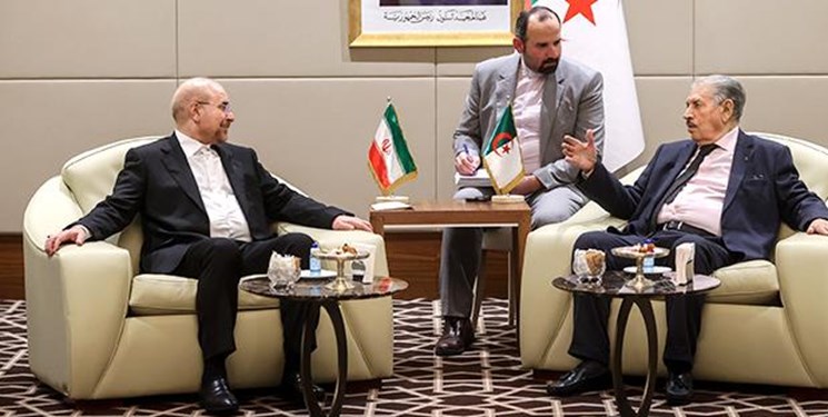 قالیباف در دیدار رئیس مجلس الجزایر:‌ با وجود تحریم‌های ظالمانه آمریکا علیه ایران بیش از 70 میلیارد دلار تجارت داریم