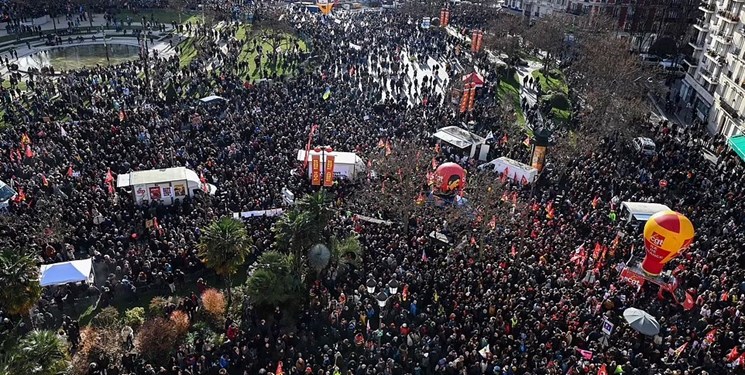 تظاهرات در چندین شهر فرانسه علیه دولت ماکرون