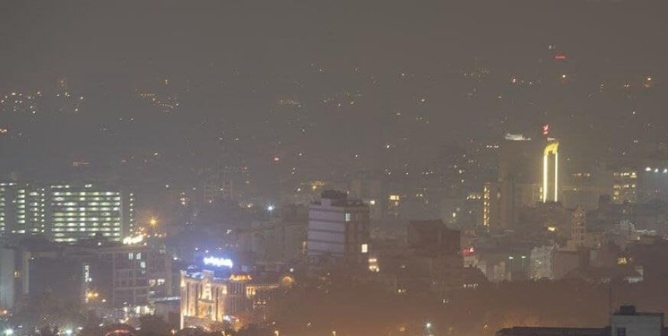 3 شهر استان تهران در وضعیت «خطرناک» آلودگی هوا قرار گرفت
