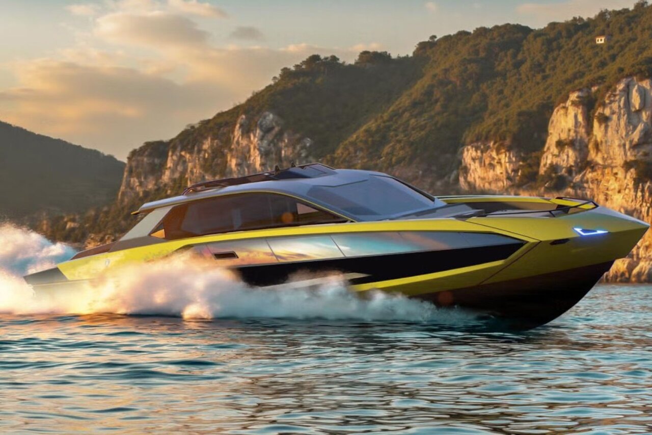 محصول جدید لامبورگینی یک قایق بسیار پرسرعت است!